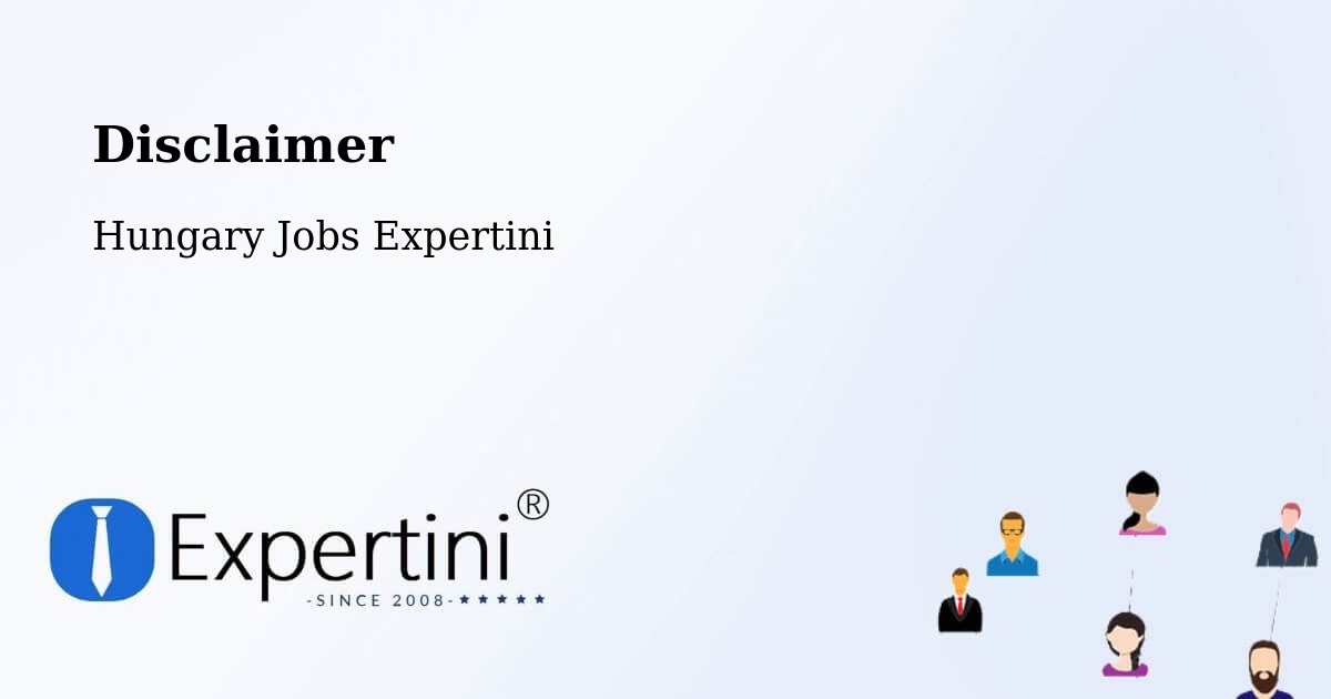Disclaimer – Úri - Hungary Jobs Expertini